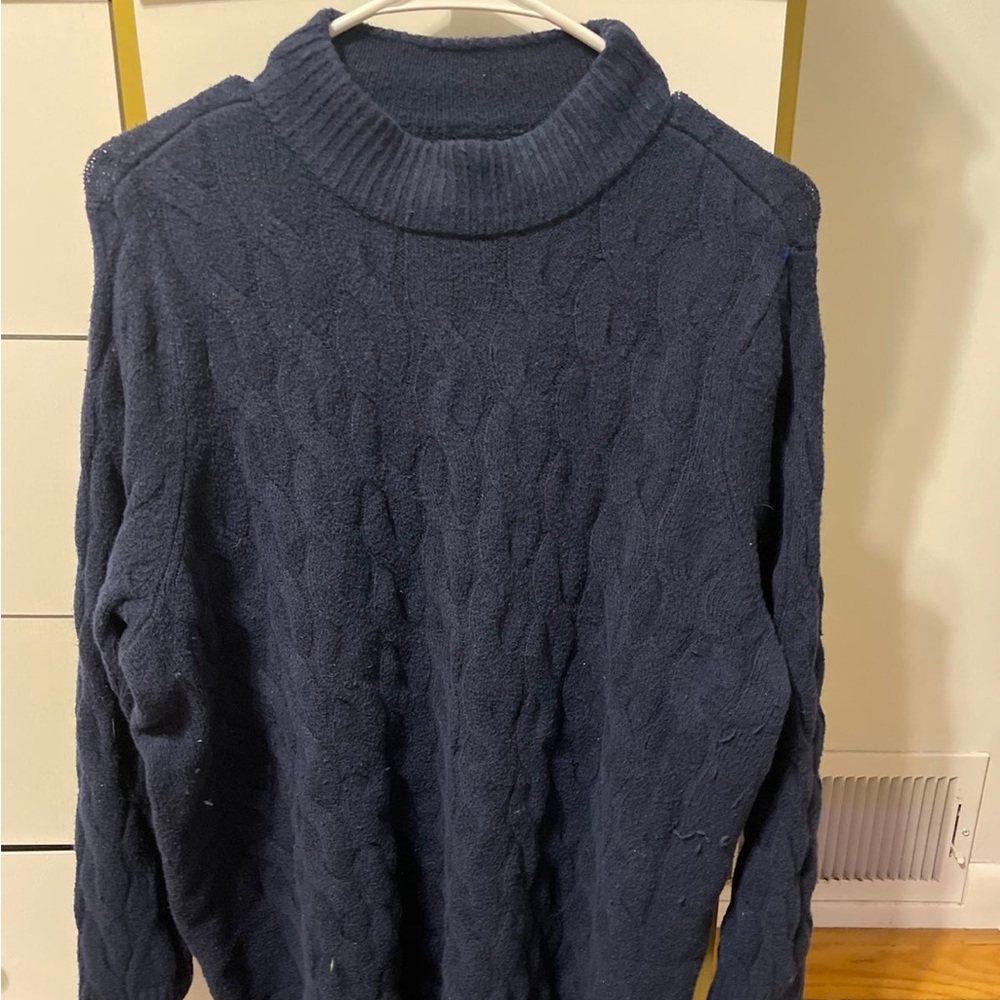 Mock neck sweater